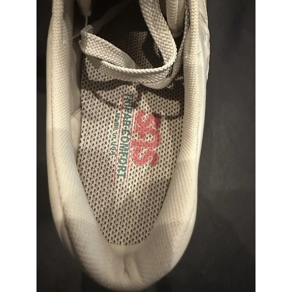 SAS Freetime Walking Shoes Women 10.5Bone Lace Up Tripad Comfort Walking Sneaker